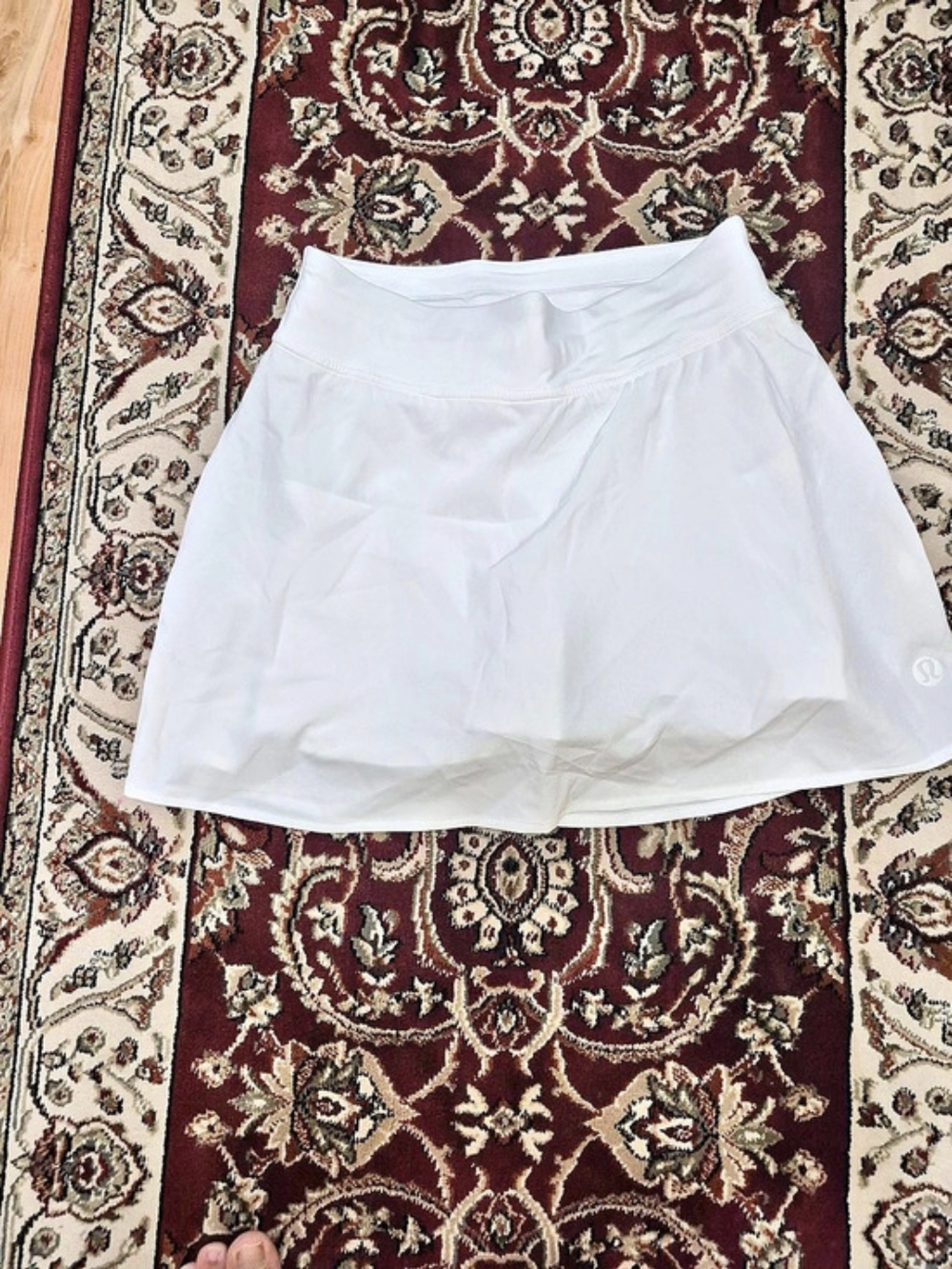 lululemon White Athletic Tennis skirt